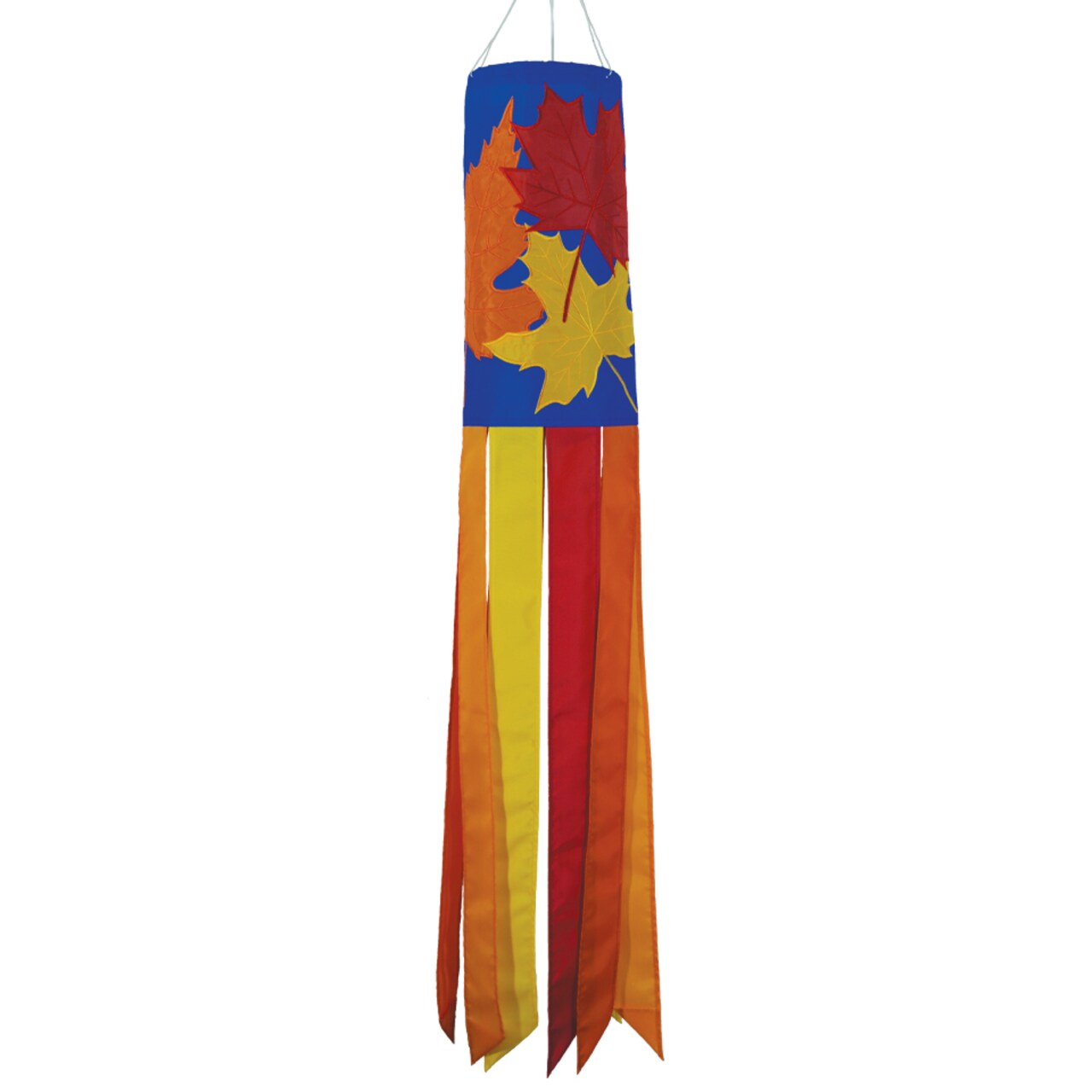 In the Breeze 5132 Fall Leaves 40 Inch Windsock - Outdoor Fall Decoration